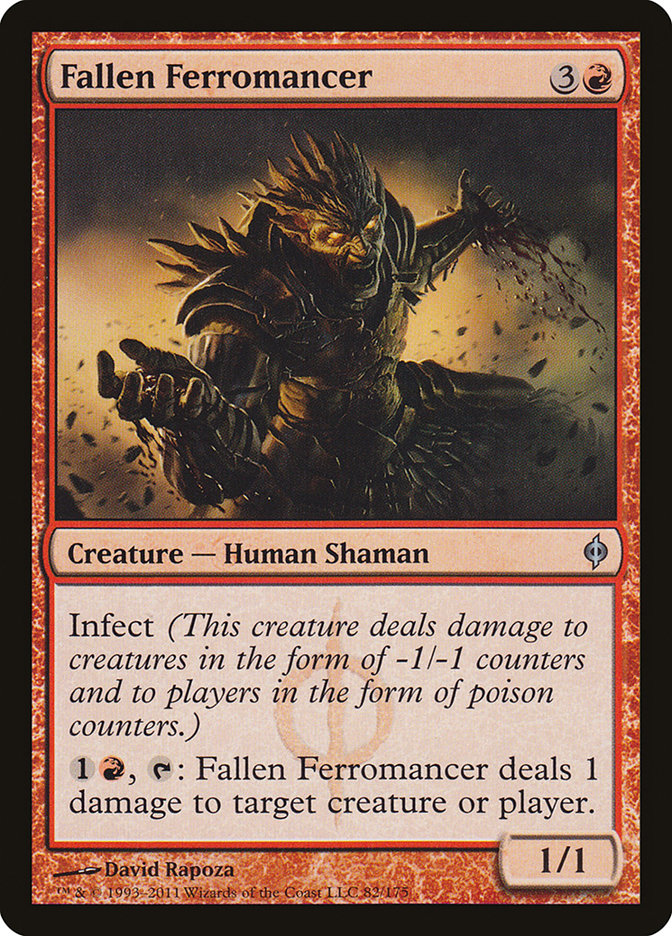 Fallen Ferromancer 82/175 (New Phyrexia)  | Chromatic Games