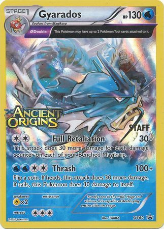 Gyarados (XY60) (Staff) [XY: Black Star Promos] | Chromatic Games