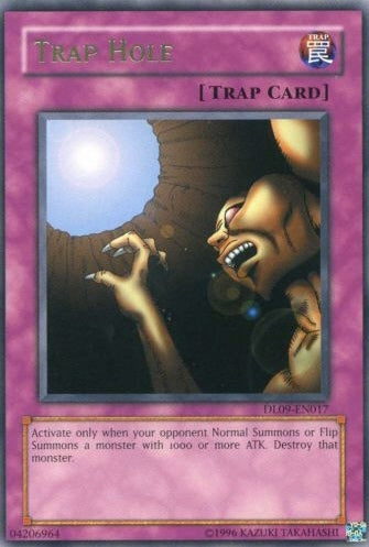 Trap Hole (Green) [DL09-EN017] Rare | Chromatic Games