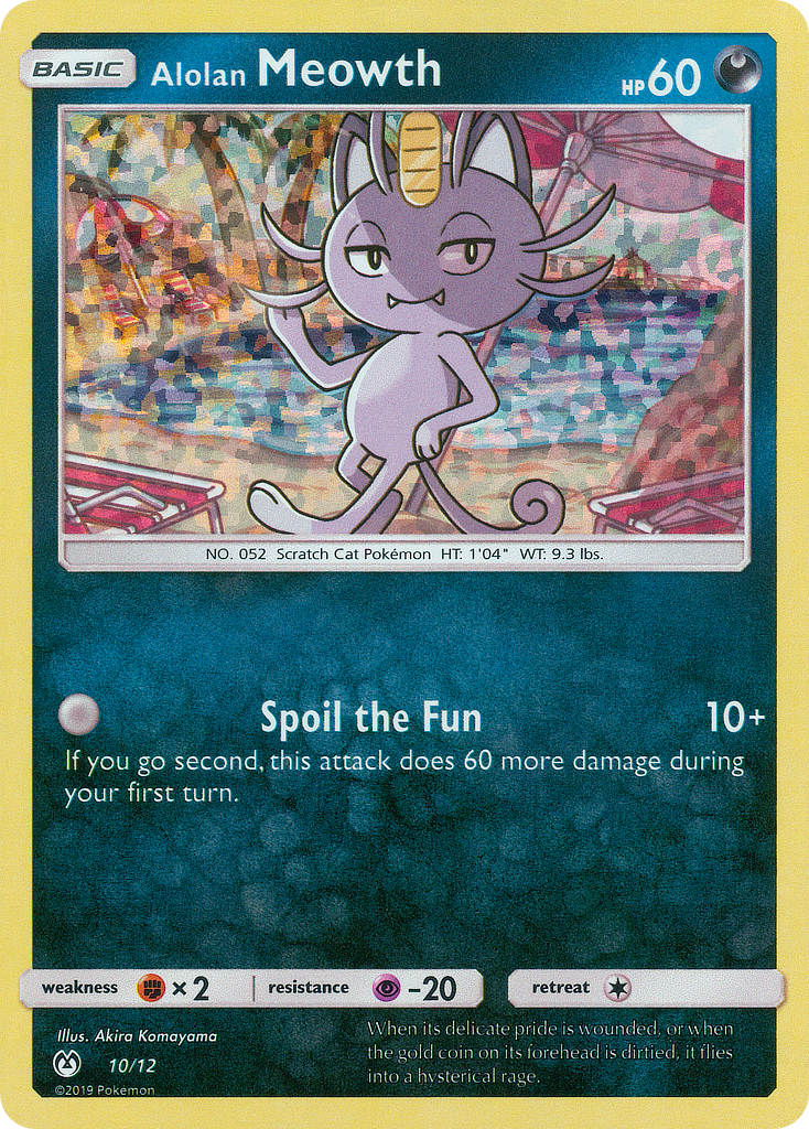 Alolan Meowth (10/12) [McDonald's Promos: 2019 Collection] | Chromatic Games