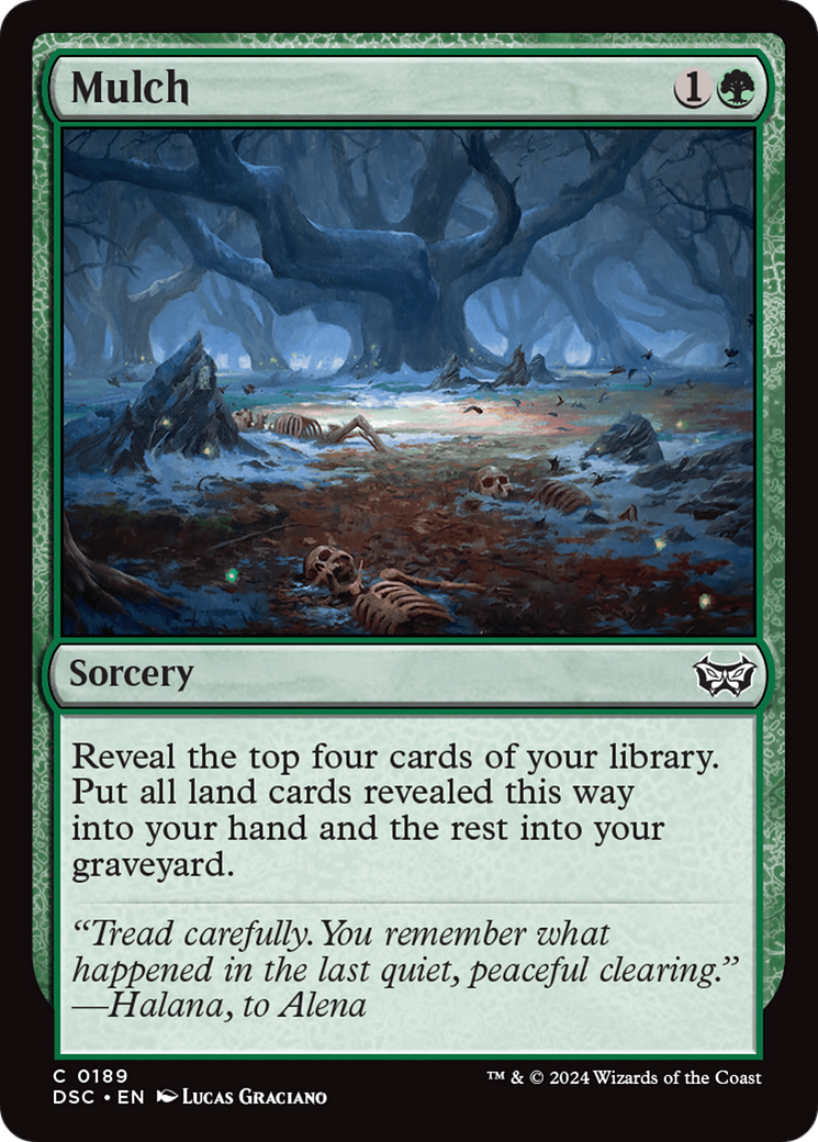 Mulch [Duskmourn: House of Horror Commander] | Chromatic Games