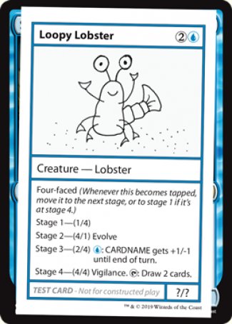 Loopy Lobster (2021 Edition) [Mystery Booster Playtest Cards] | Chromatic Games