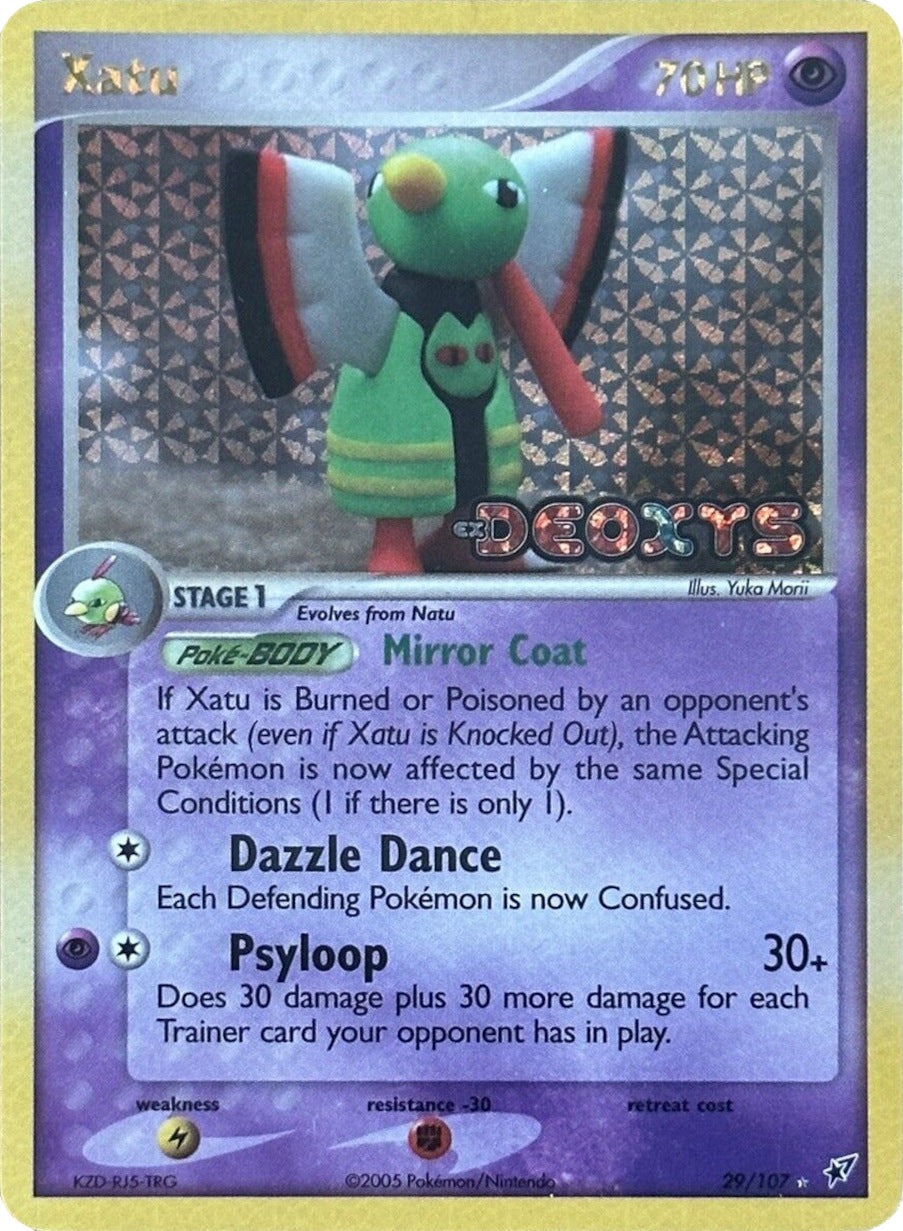 Xatu (29/107) (Stamped) [EX: Deoxys] | Chromatic Games