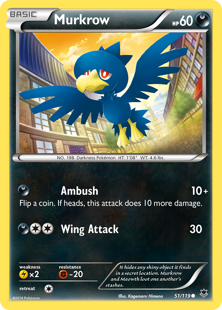 Murkrow (51/119) [XY: Phantom Forces] | Chromatic Games