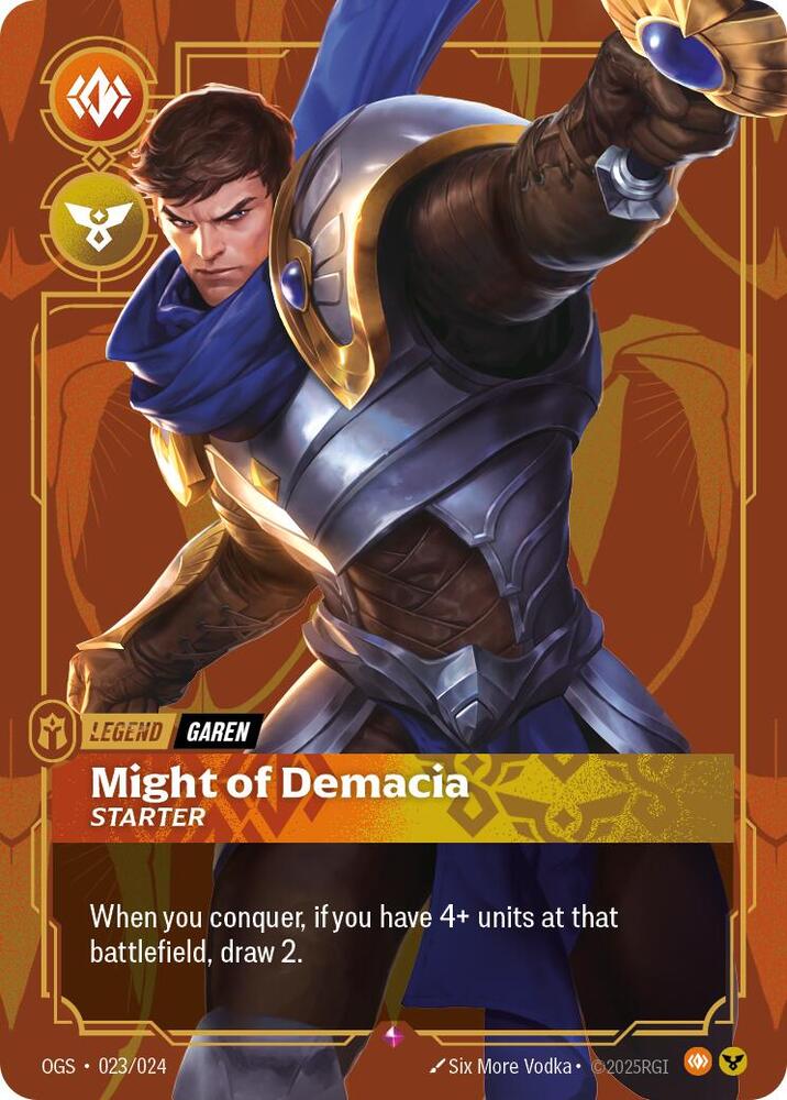 Garen - Might of Demacia 023/024 (Origins: Proving Grounds)  | Chromatic Games