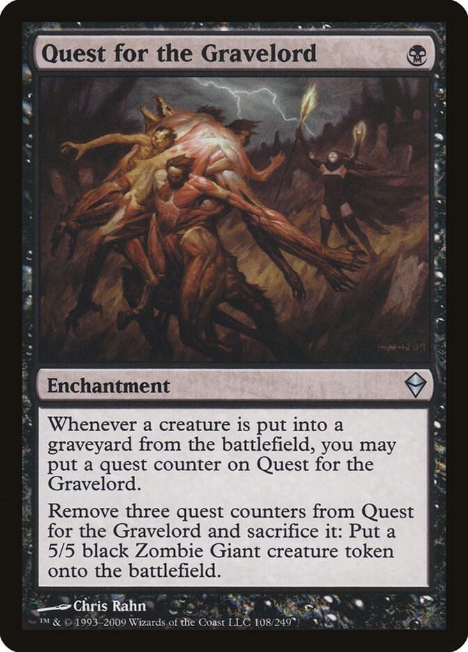 Quest for the Gravelord 108/249 (Zendikar)  | Chromatic Games