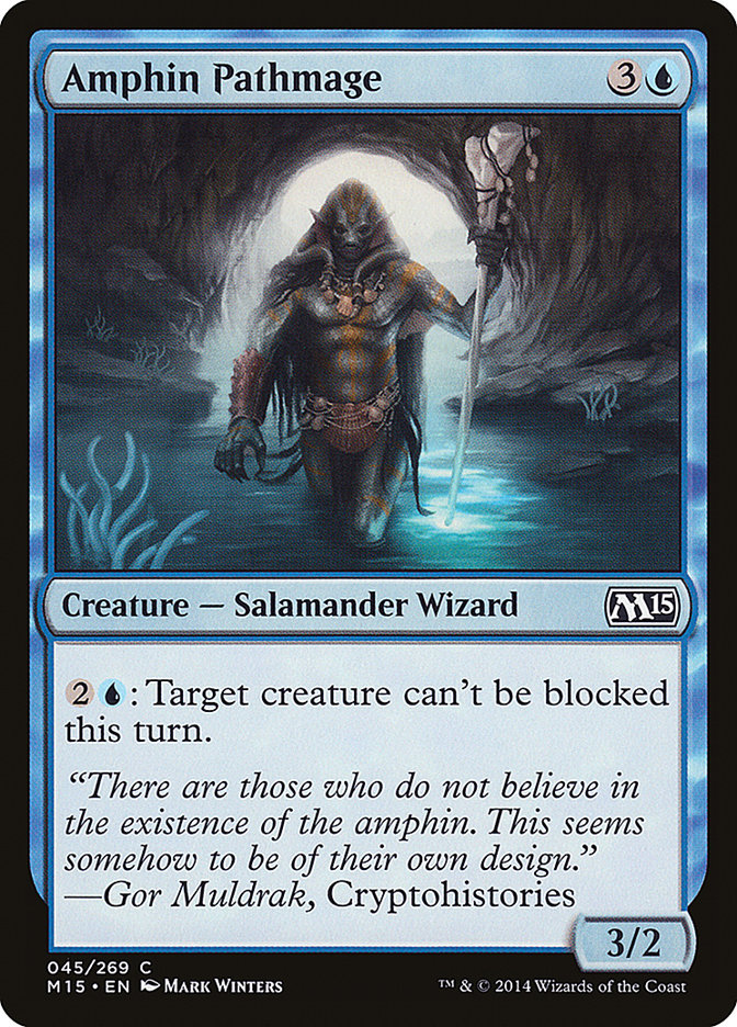 Amphin Pathmage 45 (Magic 2015 (M15))  | Chromatic Games