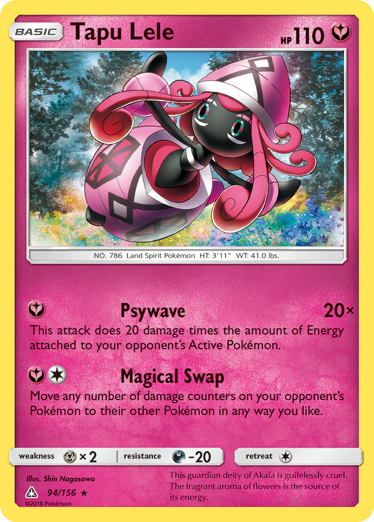 Tapu Lele (94/156) [Sun & Moon: Ultra Prism] | Chromatic Games