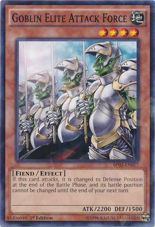 Goblin Elite Attack Force [BP03-EN017] Shatterfoil Rare | Chromatic Games