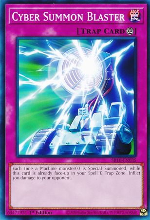 Cyber Summon Blaster [SR10-EN035] Common | Chromatic Games