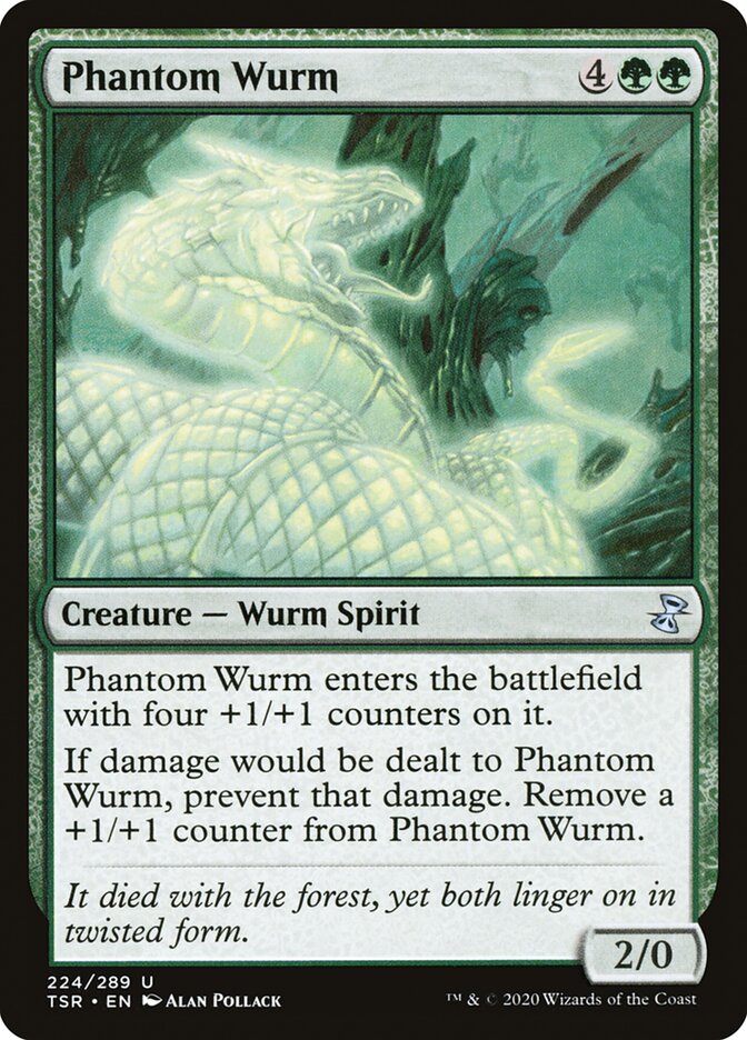 Phantom Wurm 224/289 (Time Spiral: Remastered)  | Chromatic Games