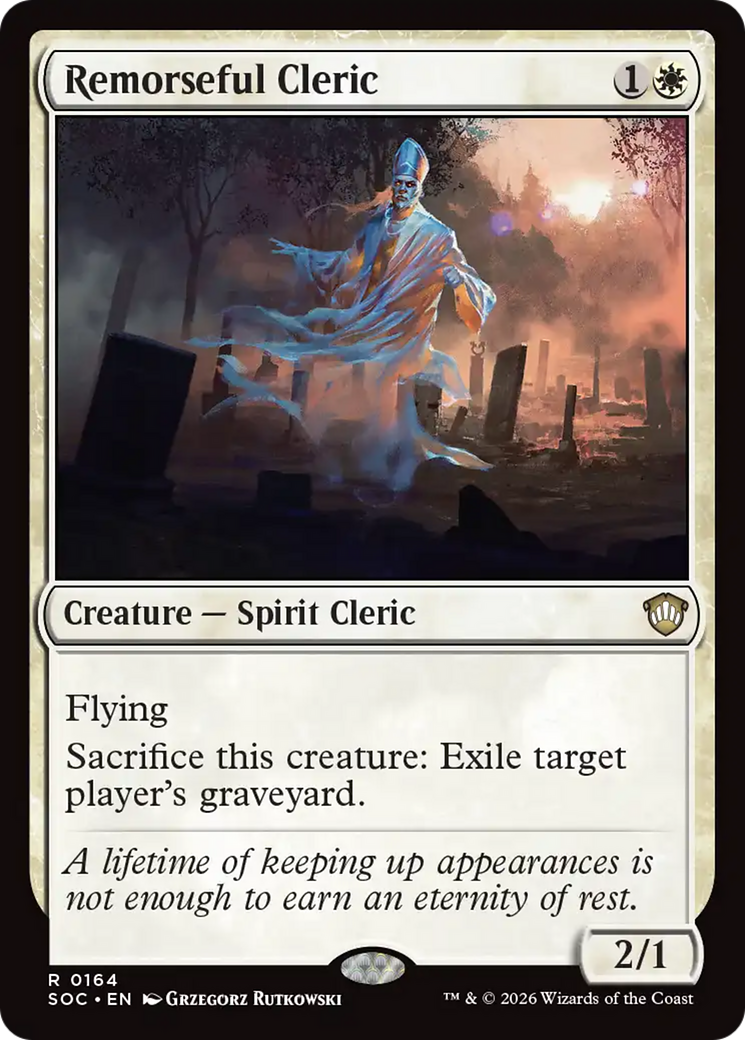 Remorseful Cleric [Secrets of Strixhaven Commander] | Chromatic Games