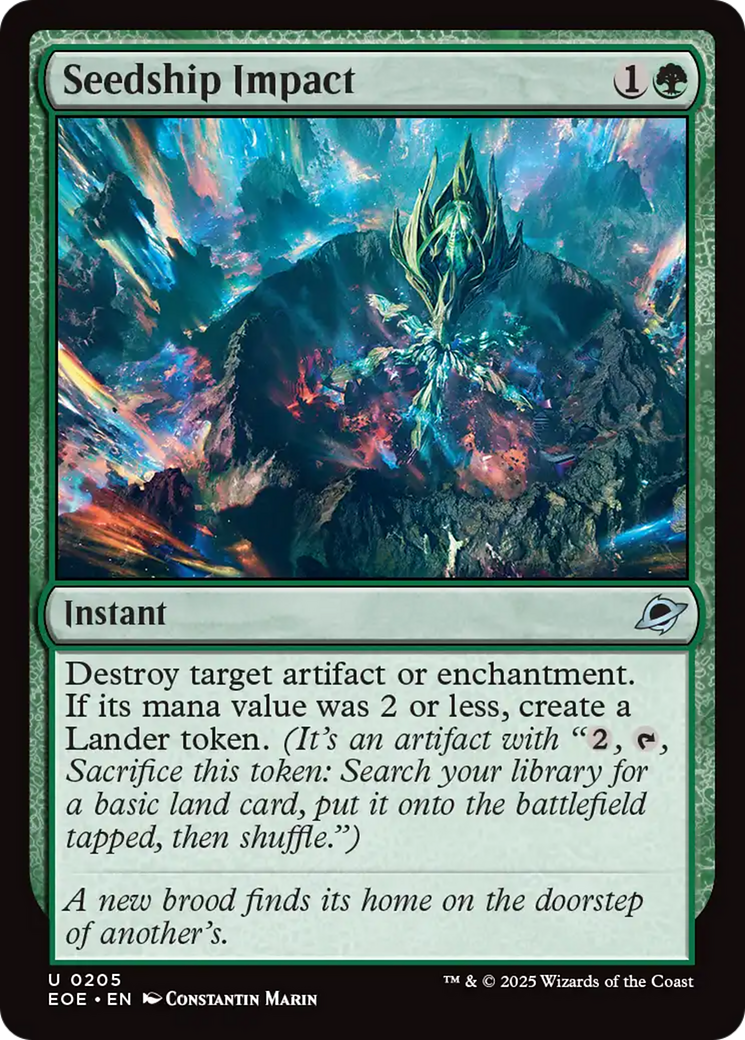 Seedship Impact [Edge of Eternities] | Chromatic Games