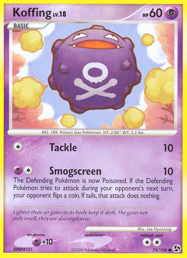 Koffing (74/106) [Diamond & Pearl: Great Encounters] | Chromatic Games