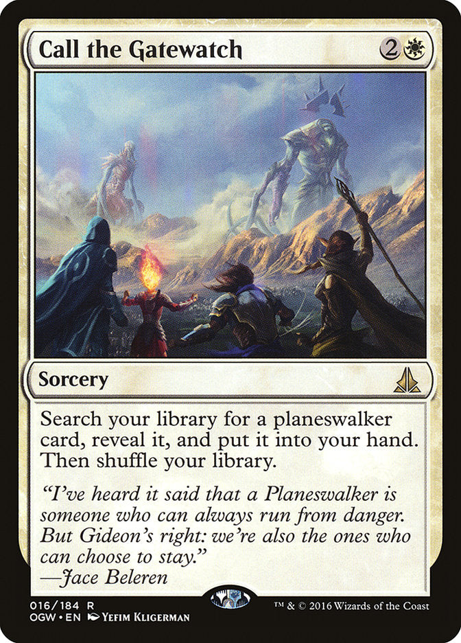 Call the Gatewatch 16/184 (Oath of the Gatewatch)  | Chromatic Games