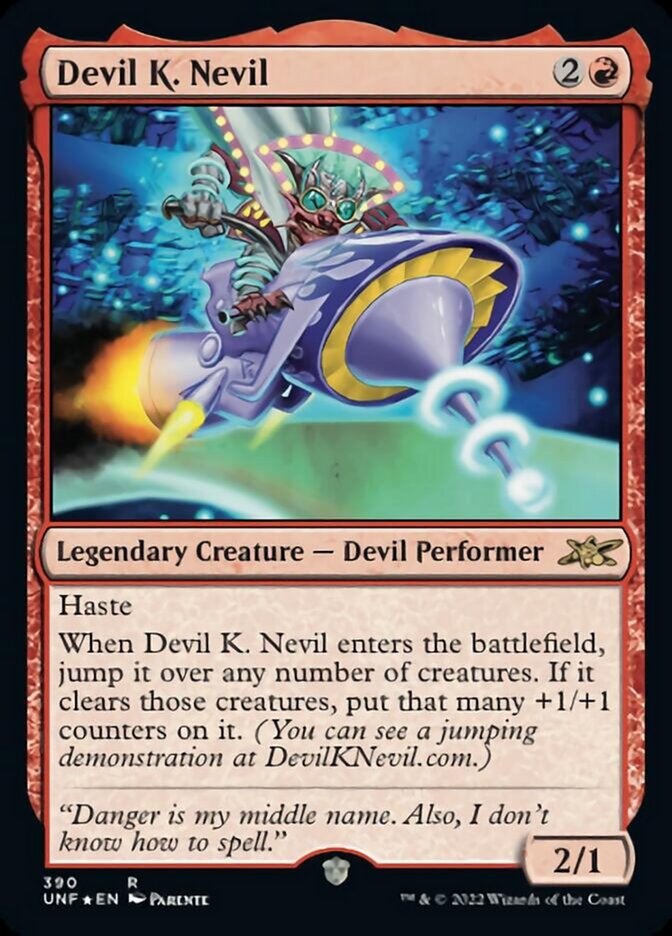 Devil K. Nevil (Galaxy Foil) [Unfinity] | Chromatic Games