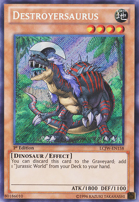 Destroyersaurus [LCJW-EN158] Secret Rare | Chromatic Games