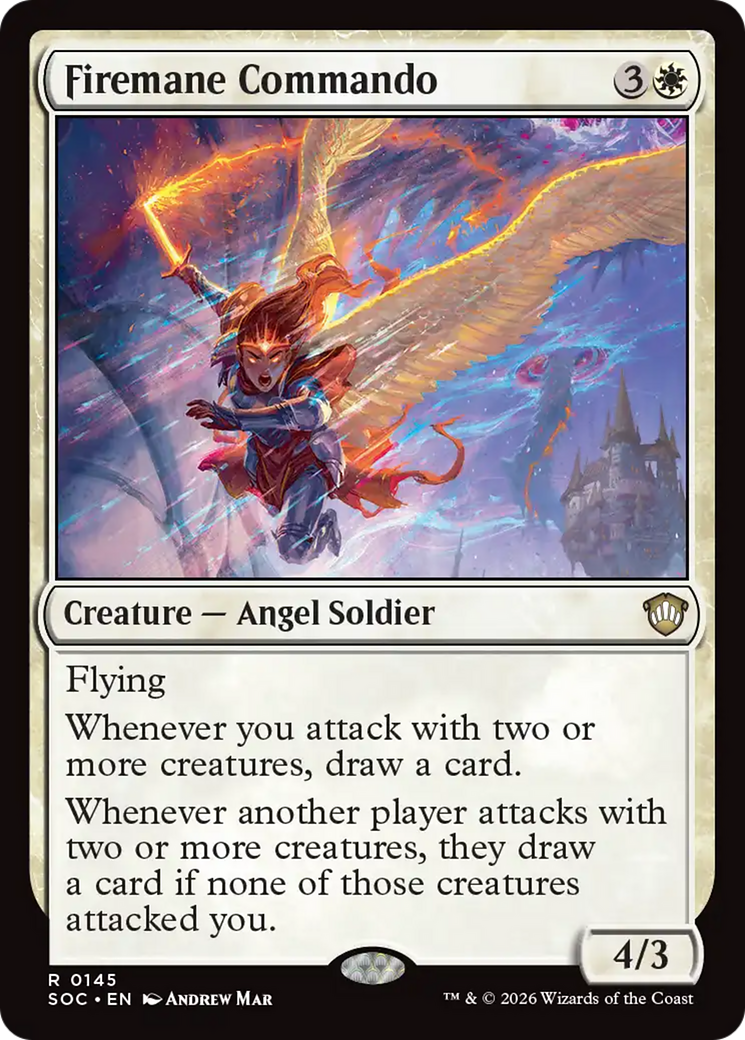 Firemane Commando [Secrets of Strixhaven Commander] | Chromatic Games