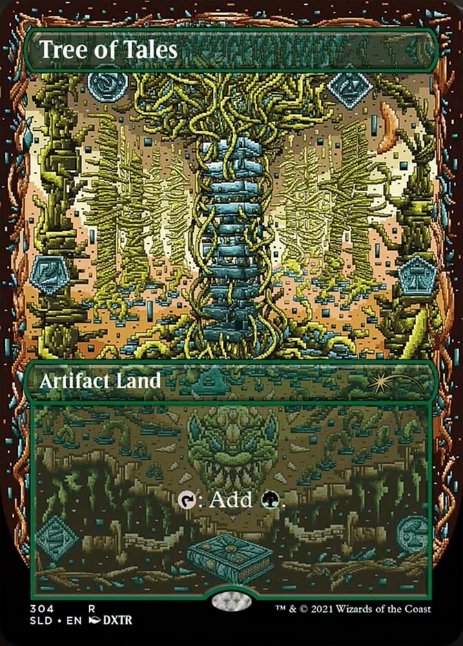 Tree of Tales (Borderless) [Secret Lair Drop Series] | Chromatic Games