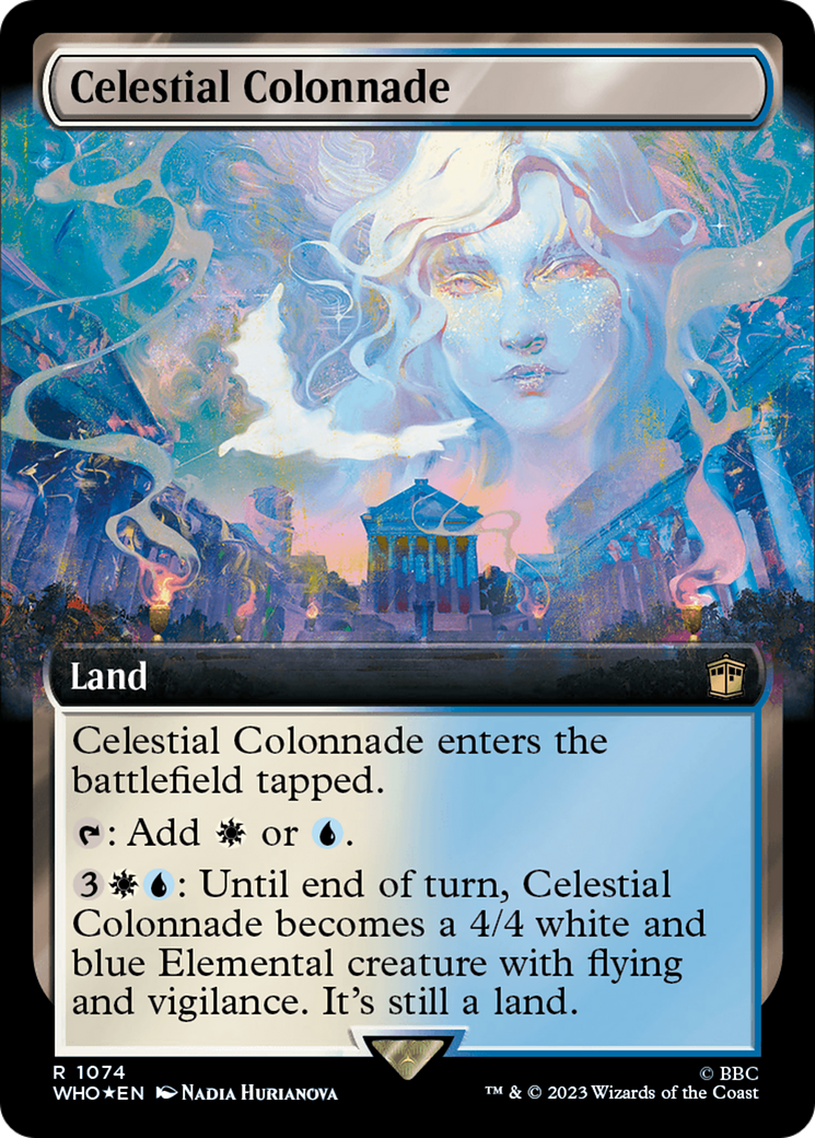 Celestial Colonnade (Extended Art) (Surge Foil) [Doctor Who] | Chromatic Games