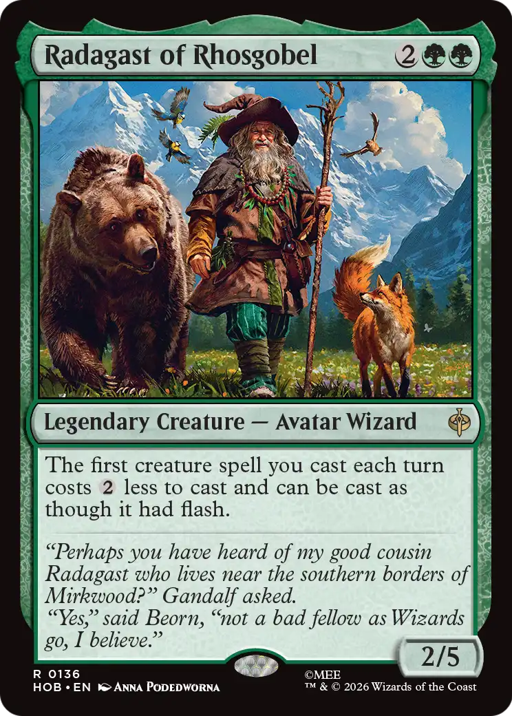 Radagast of Rhosgobel [The Hobbit] | Chromatic Games