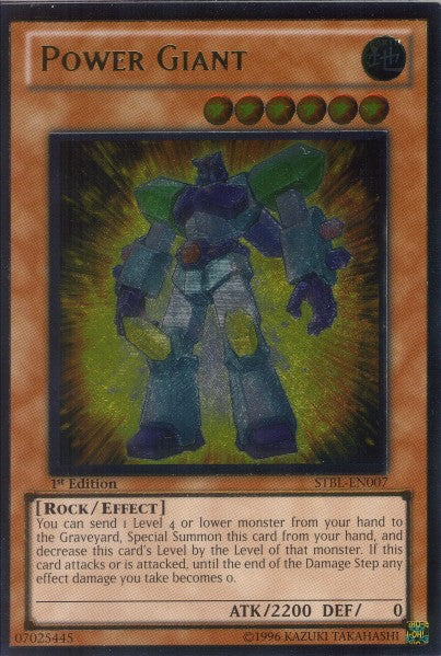 Power Giant [STBL-EN007] Ultimate Rare | Chromatic Games