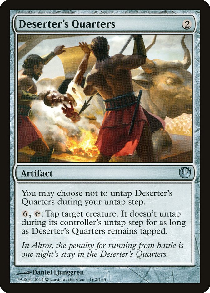 Deserter's Quarters 160/165 (Journey Into Nyx)  | Chromatic Games