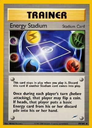 Energy Stadium (99/105) [Neo Destiny Unlimited] | Chromatic Games