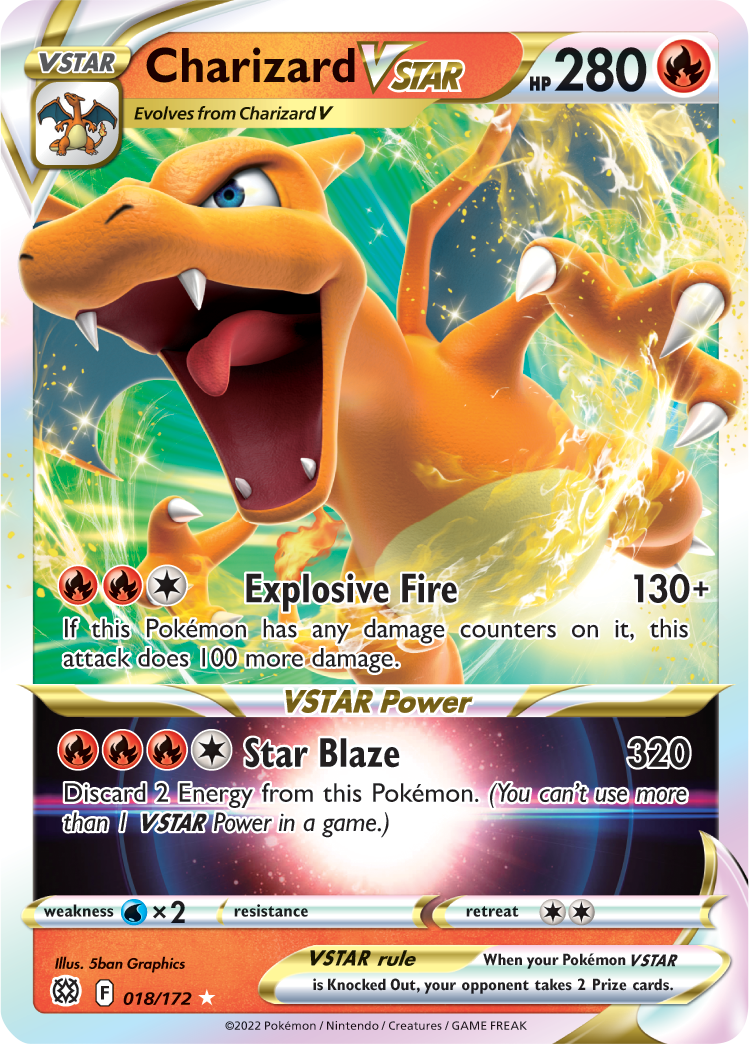 Charizard VSTAR (018/172) [Sword & Shield: Brilliant Stars] | Chromatic Games