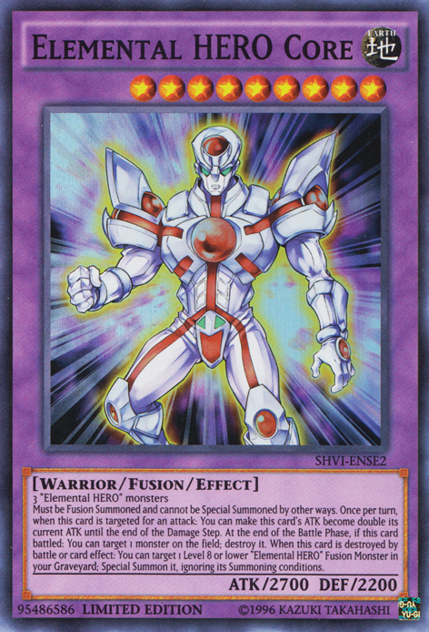 Elemental Hero Core [SHVI-ENSE2] Super Rare | Chromatic Games