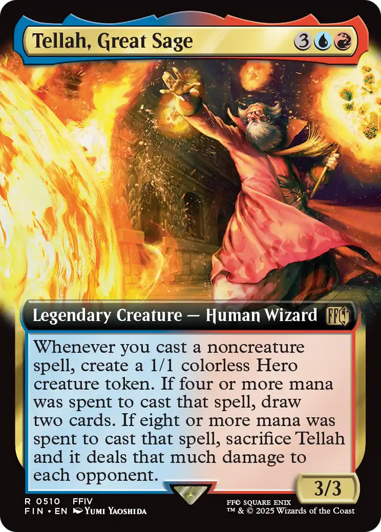Tellah, Great Sage (Extended Art) [FINAL FANTASY] | Chromatic Games