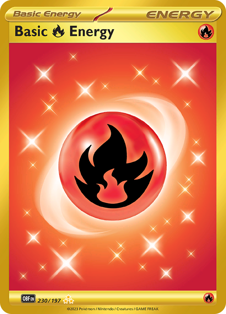 Basic Fire Energy (230/197) [Scarlet & Violet: Obsidian Flames] | Chromatic Games