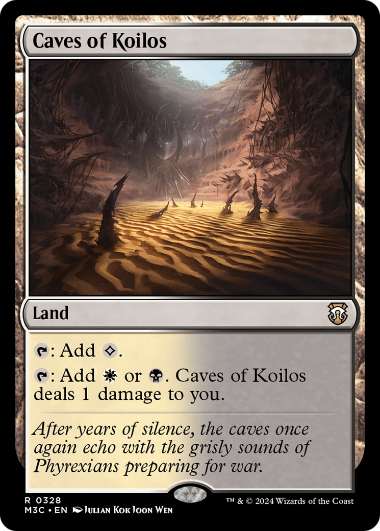 Caves of Koilos (Ripple Foil) [Modern Horizons 3 Commander] | Chromatic Games