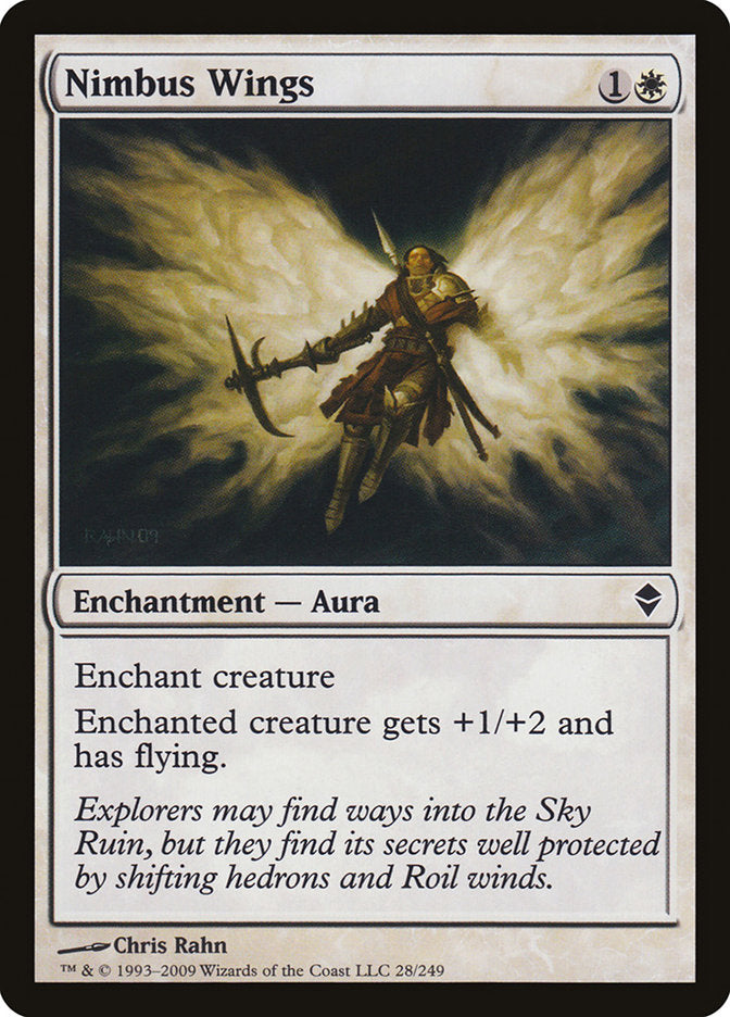 Nimbus Wings 28/249 (Zendikar)  - Foil | Chromatic Games