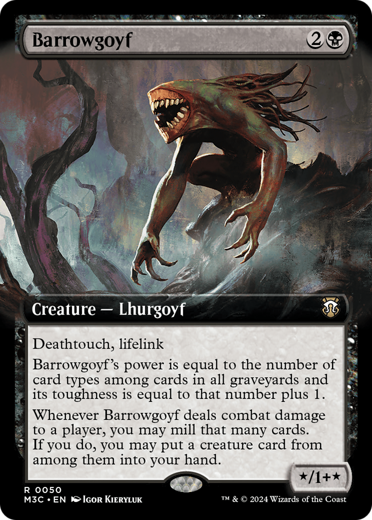 Barrowgoyf (Extended Art) [Modern Horizons 3 Commander] | Chromatic Games