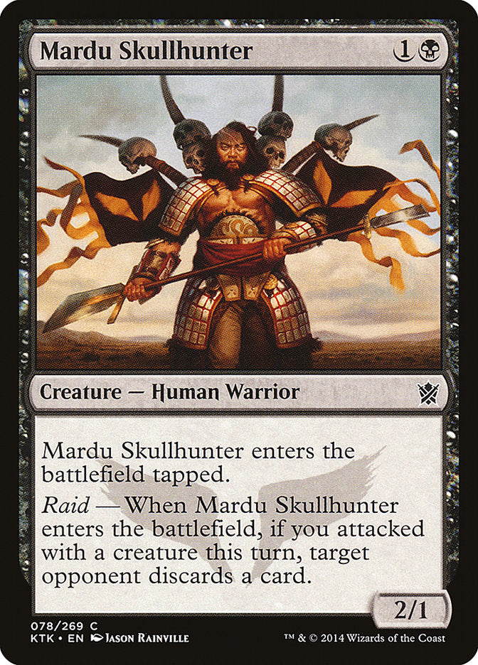 Mardu Skullhunter 78/269 (Khans of Tarkir)  | Chromatic Games