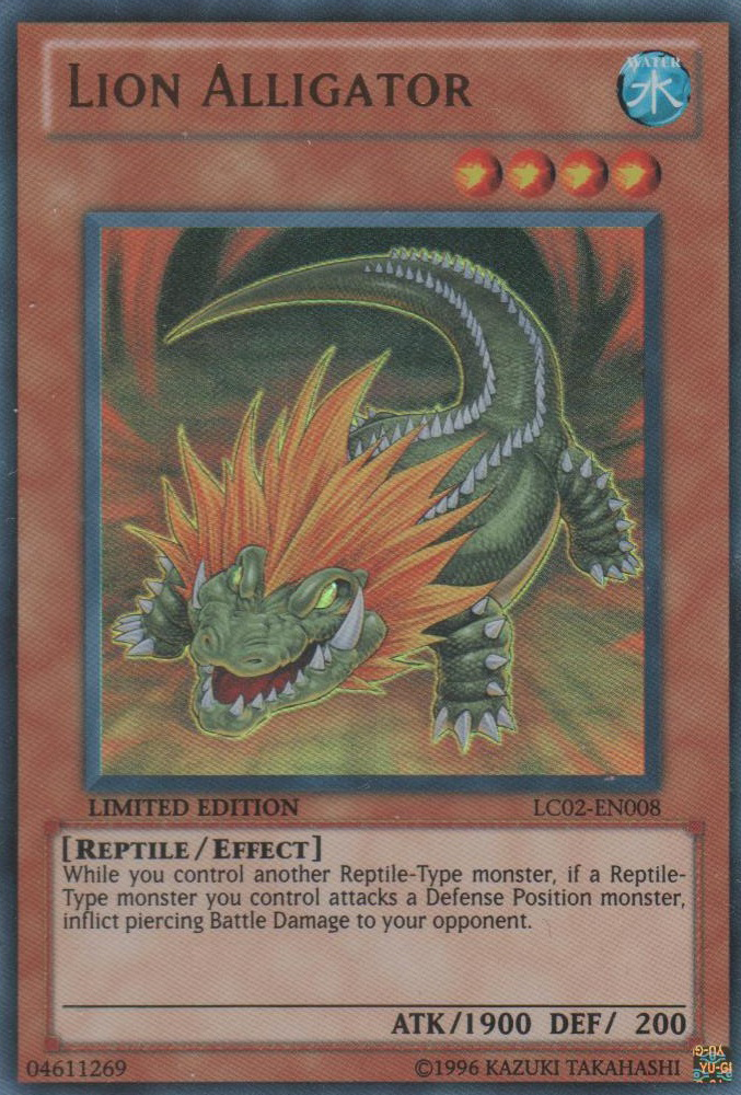 Lion Alligator [LC02-EN008] Ultra Rare | Chromatic Games