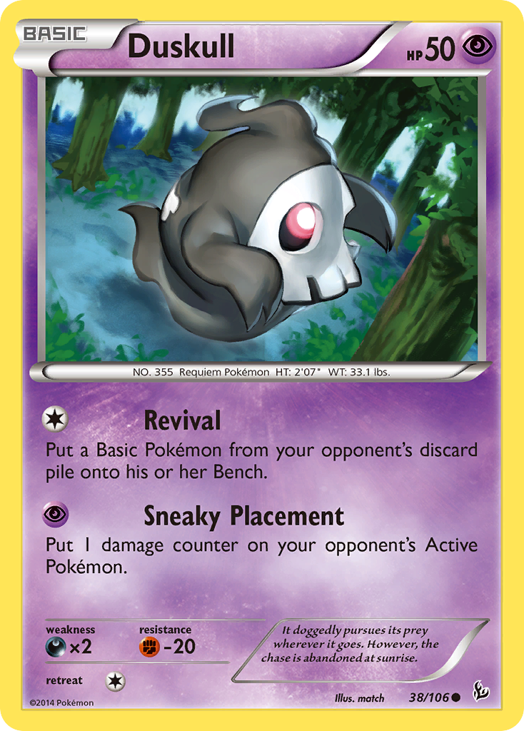 Duskull (38/106) [XY: Flashfire] | Chromatic Games