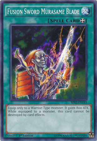 Fusion Sword Murasame Blade [BP03-EN143] Common | Chromatic Games
