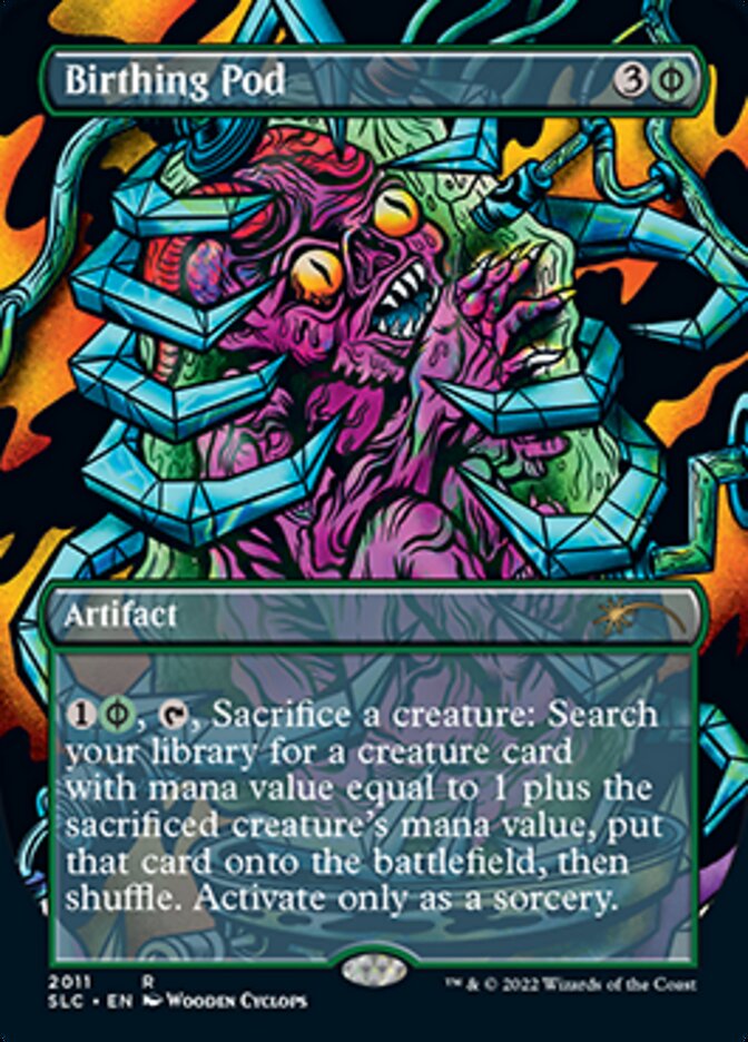 Birthing Pod (Borderless Alternate Art) [Secret Lair Countdown Kit] | Chromatic Games