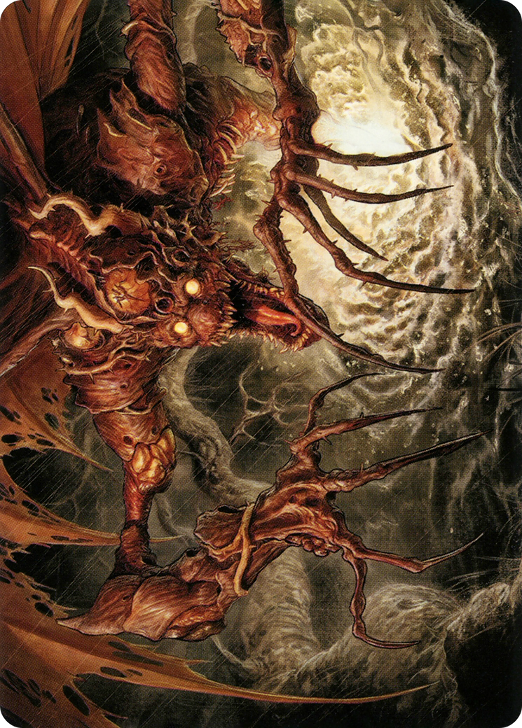 Archfiend of Sorrows Art Card [Modern Horizons 2 Art Series] | Chromatic Games