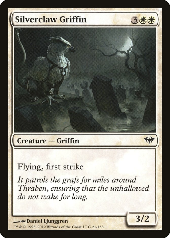 Silverclaw Griffin 21/158 (Dark Ascension)  | Chromatic Games