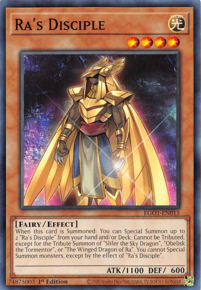 Ra's Disciple [EGO1-EN015] Common | Chromatic Games