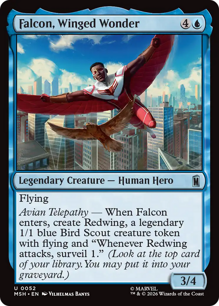 Falcon, Winged Wonder [Marvel Super Heroes] | Chromatic Games