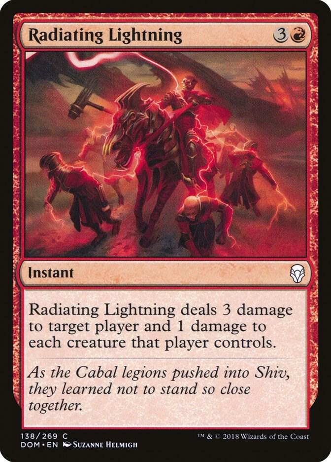 Radiating Lightning 138/269 (Dominaria)  | Chromatic Games