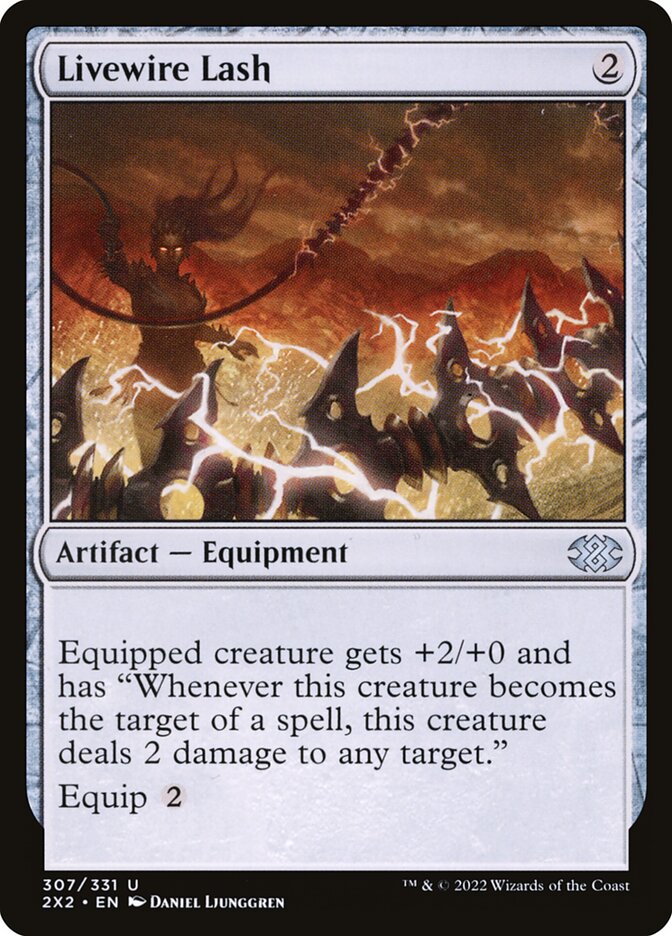 Livewire Lash 307/331 (Double Masters 2022)  - Foil | Chromatic Games