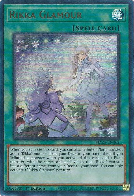 Rikka Glamour [MAZE-EN062] Ultra Rare | Chromatic Games