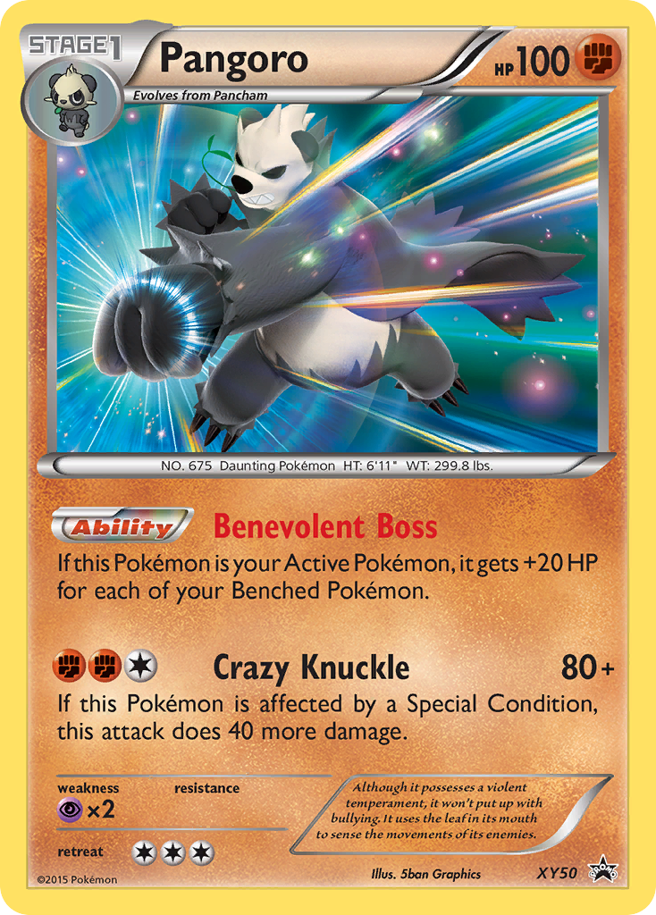 Pangoro (XY50) [XY: Black Star Promos] | Chromatic Games