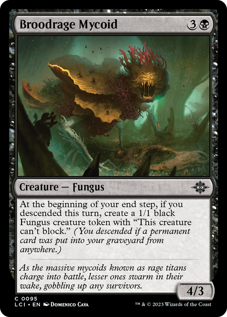 Broodrage Mycoid [The Lost Caverns of Ixalan] | Chromatic Games