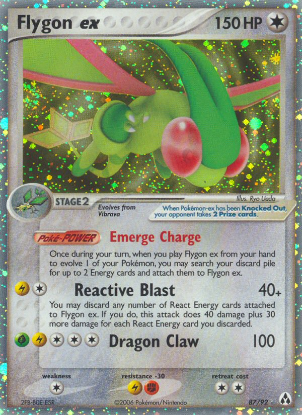 Flygon ex (87/92) [EX: Legend Maker] | Chromatic Games